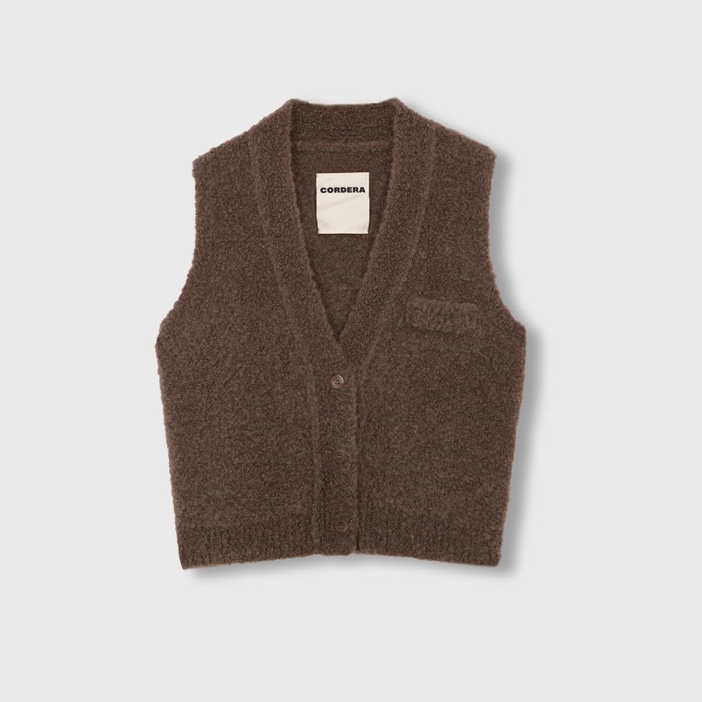 NWT, Cordera Waistcoast, Vetiver